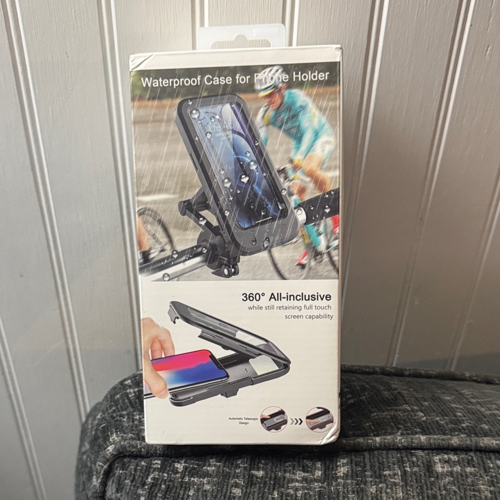 Adjustable Black Phone Mount for Bicycles